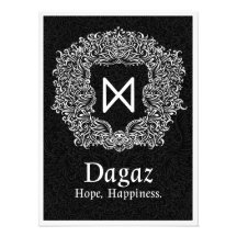 Dagaz /Happiness/ Version noire