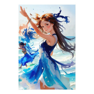 Impression Photo Danseur de plage