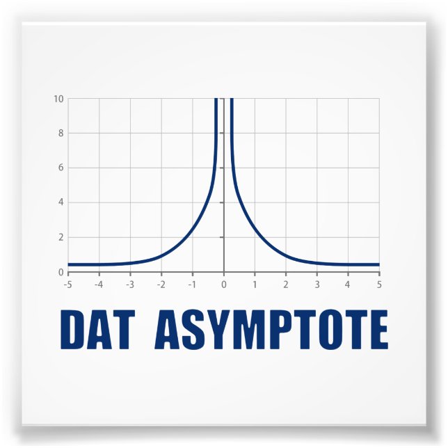 Impression Photo Dat Asymptote (Devant)