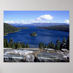 Impression photo de Emerald Bay du lac Tahoe