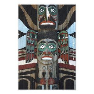 Impression photo de totem