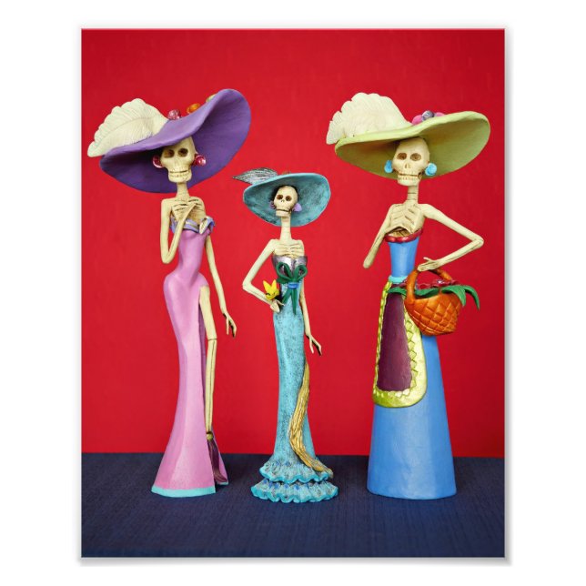 Impression photo de Tres Catrinas (Devant)