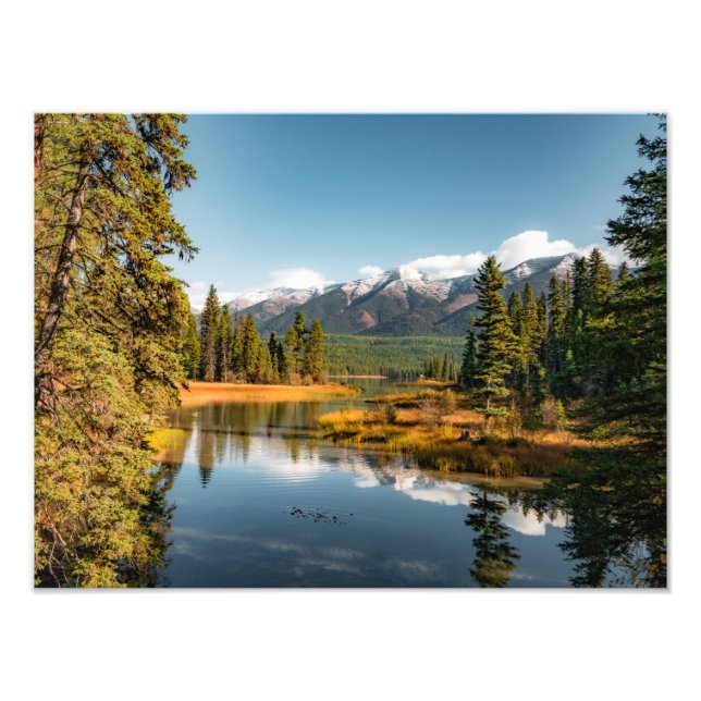 Impression photo des montagnes rocheuses (Devant)