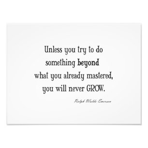 Impression Photo Devis de maîtrise vintage Emerson Inspirational Gr