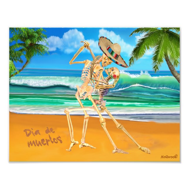 Impression Photo Dia de Muertos (Devant)