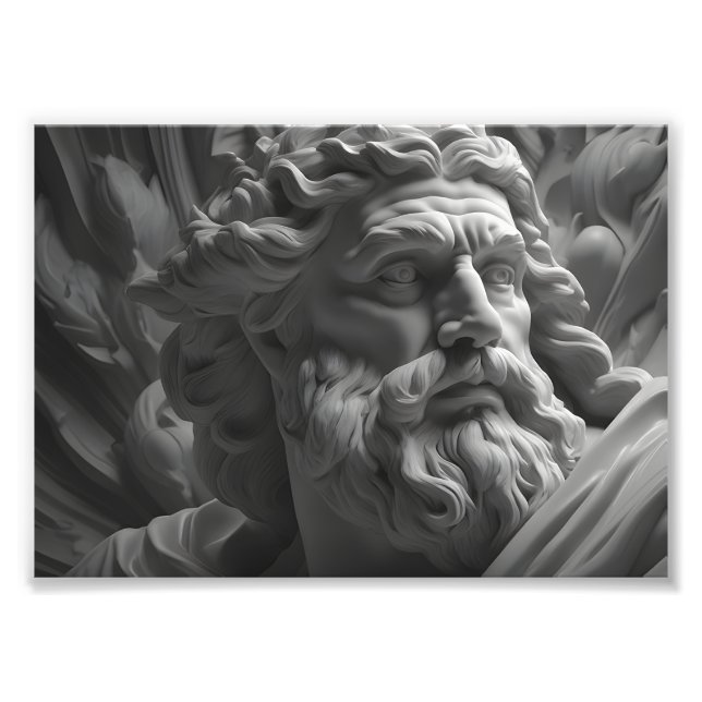 Impression Photo Dieu de Zeus (Devant)