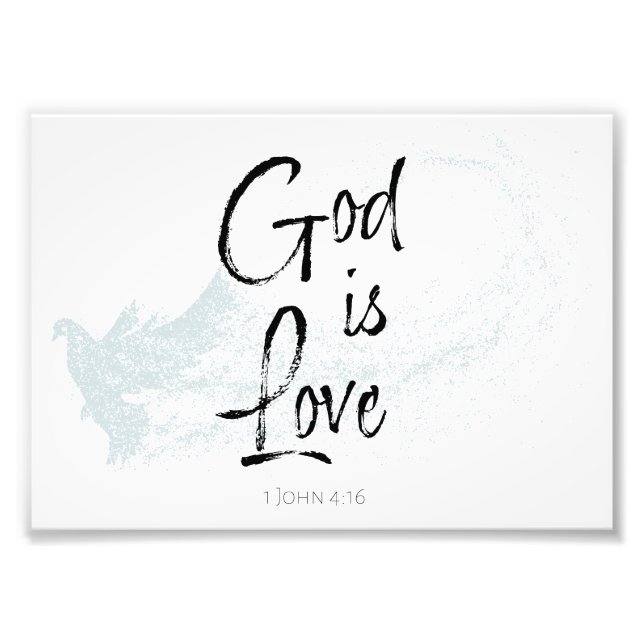 Impression Photo Dieu est amour (Devant)