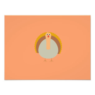 Impression Photo Dinde de Thanksgiving