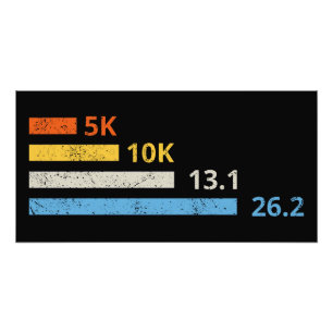 Impression Photo Distances de course I - 5K 10K 13,1 26,2 Marathoni