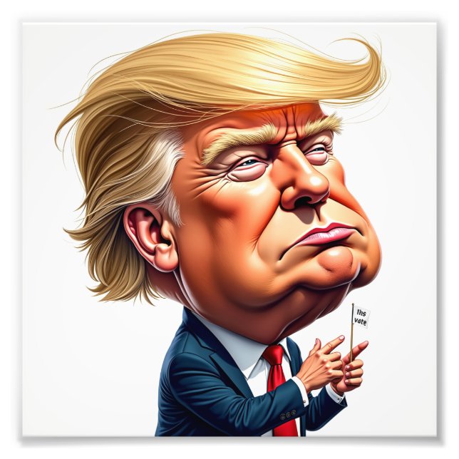 Impression Photo Donald Trump (Devant)