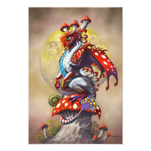 Impression Photo Dragon de champignons 13x19 Imprimer