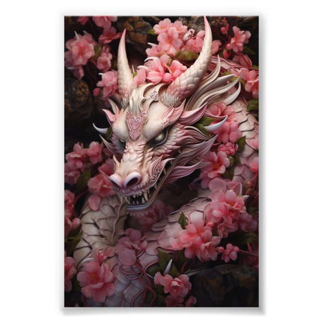 Impression Photo Dragon d'Imaginaire japonais (Devant)