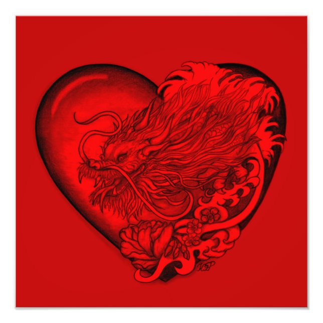 Impression Photo Dragon Heart (Devant)