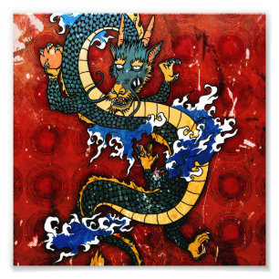 Impression Photo Dragon japonais