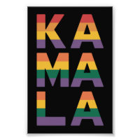 Drapeau arc-en-ciel Kamala Harris 2024 Fierté gay