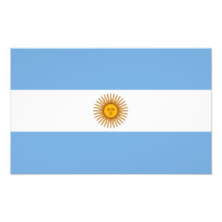 Impression Photo Drapeau Argentine