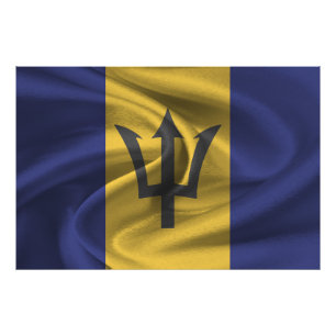 Impression Photo Drapeau Barbade