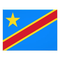 Drapeau Congo Kinshasa