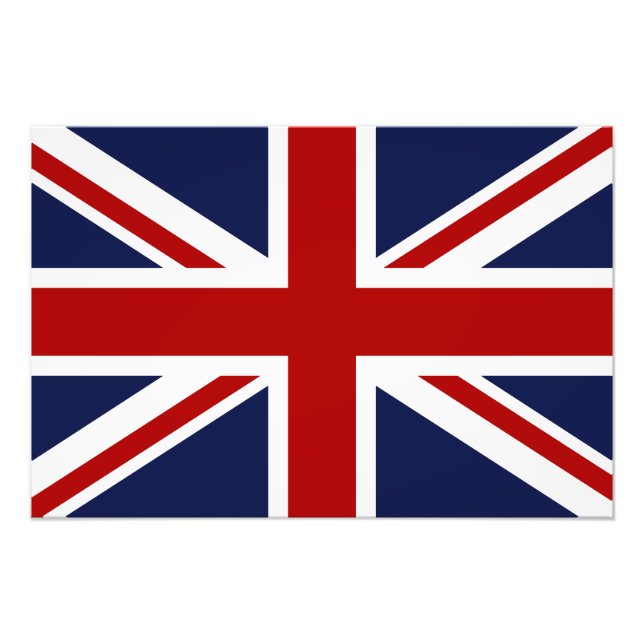 Impression Photo Drapeau d'Angleterre 3 (Devant)
