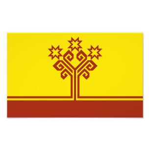 Impression Photo Drapeau de Chuvashia