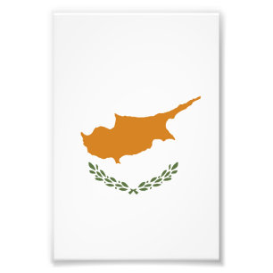 Impression Photo Drapeau de Chypre