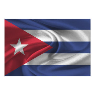 Impression Photo Drapeau de Cuba