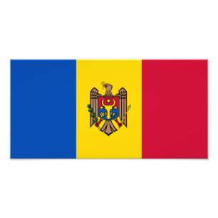 Impression Photo Drapeau de la Moldavie