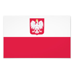 Impression Photo Drapeau de la Pologne