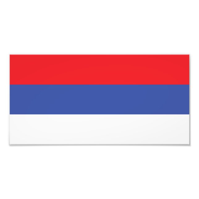 Impression Photo Drapeau de la Republika Srpska (Devant)