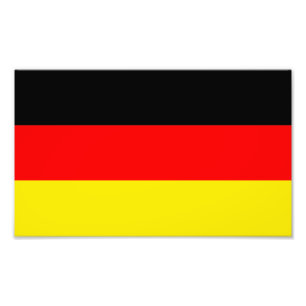 Impression Photo Drapeau de l'Allemagne
