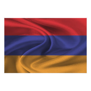 Impression Photo Drapeau de l'Arménie