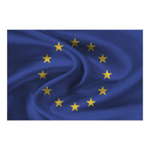 Impression Photo Drapeau de l'Union européenne
