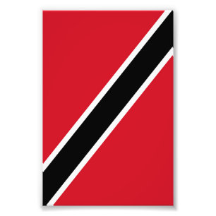 Impression Photo Drapeau de Trinité-et-Tobago