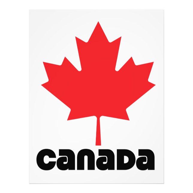 Impression Photo Drapeau du Canada (Devant)