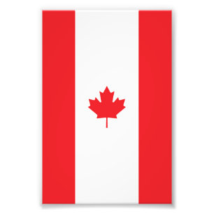 Impression Photo Drapeau du Canada