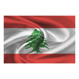 Impression Photo Drapeau du Liban