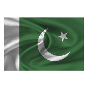 Impression Photo Drapeau du Pakistan