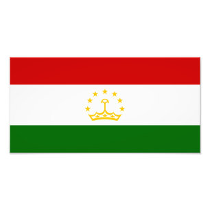 Impression Photo Drapeau du Tadjikistan