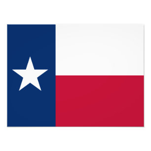 Impression Photo Drapeau du Texas