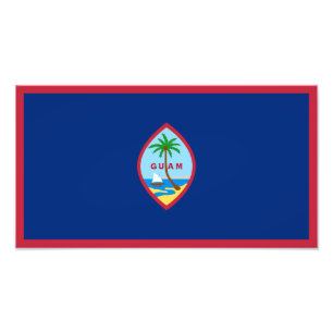 Impression Photo Drapeau Guam