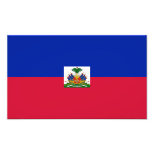 Impression Photo Drapeau Haïti