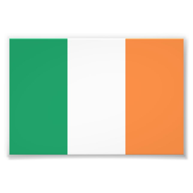 Impression Photo Drapeau irlandais (Devant)
