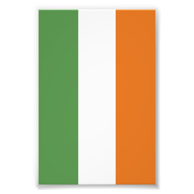 Impression Photo Drapeau irlandais (Devant)