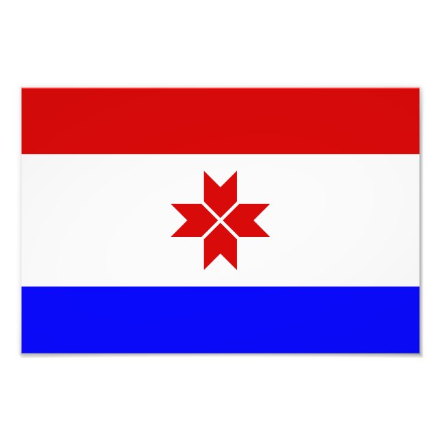 Impression Photo Drapeau Mordovia (Devant)