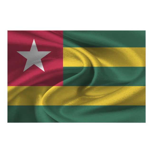 Impression Photo Drapeau Togo (Devant)