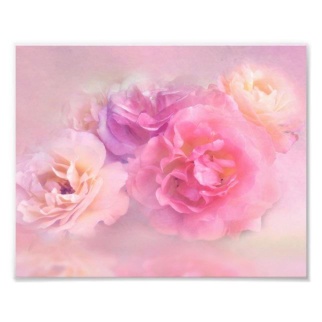 Impression Photo Dreamy Pastel Roses (Devant)
