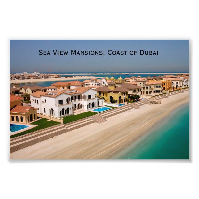 Impression Photo Dubaï Immobilier Mansions, Côte de Dubaï (Devant)