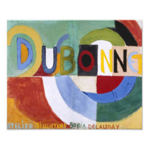 Impression Photo Dubonnet   Sonia Delaunay  