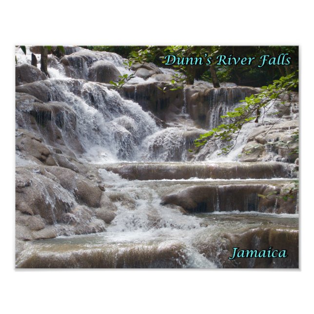 Impression Photo Dunn’s River Falls Jamaïque (Devant)