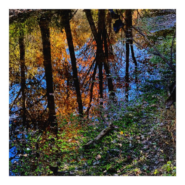 Impression Photo Eaux d'automne (Devant)